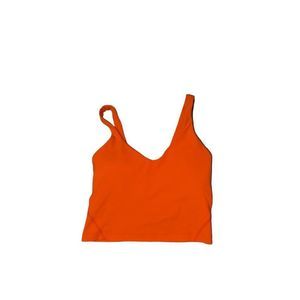 Orange Lululemon Sports Bra